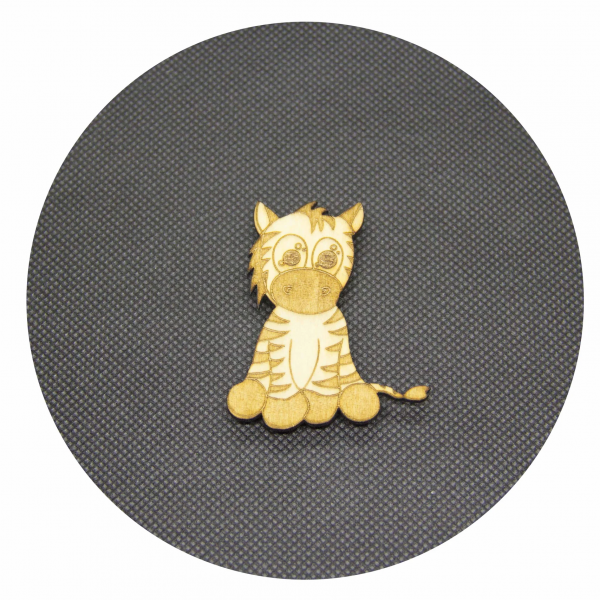 Magnet Hugo aus Holz 